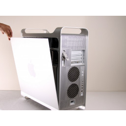 Разборка Power Mac G5 Боковая панель